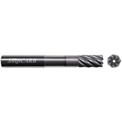 Picture of SWIFTCARB XT10007E6IUITC0M DIA 1 SH 1.00 LOC 1.50 OAL 6.00 End Mill Standard Flute Variable Helix Carbide AlTiN Single End Corner Radius 0.0600 1.52MM