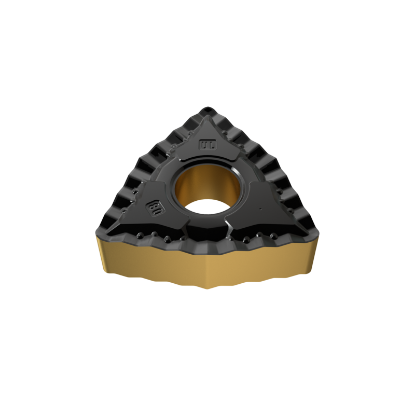 Picture of YG-1 WNMG 432UL YG3010 Turning Insert Trigon TiCN + Al2O3 Carbide 0.031 Corner Radius