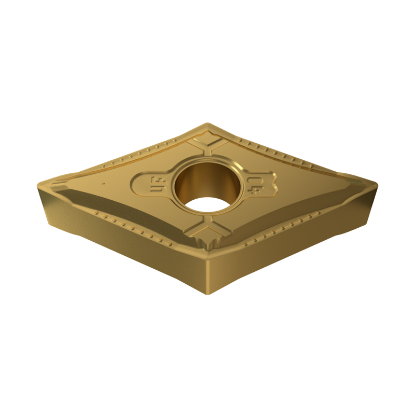 Picture of YG-1 DNMG 431UF YG801 Turning Insert 55.0° TiAlN Carbide 0.015 Corner Radius