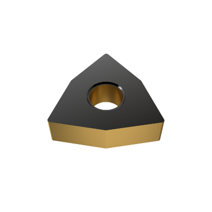 Picture of YG-1 WNMA 431 UC YG1001 Turning Insert Trigon TiCN + Al2O3 Carbide 0.015 Corner Radius