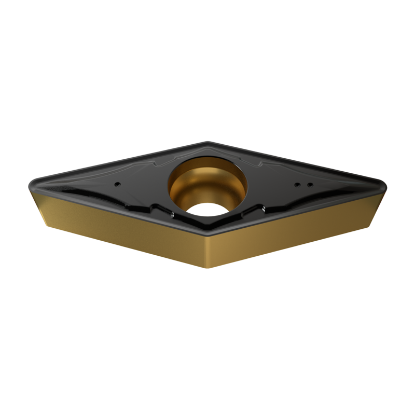 Picture of YG-1 VBMT 332UG YG3010 Turning Insert 35.0° TiCN + Al2O3 Carbide 0.031 Corner Radius