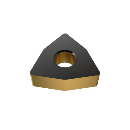 Picture of YG-1 WNMA 432 YG3010 Turning Insert Trigon TiCN + Al2O3 Carbide 0.031 Corner Radius