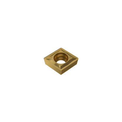 Picture of YG-1 CCMT 21.51UF YG801 Turning Insert 80.0° TiAlN Carbide 0.078 Corner Radius