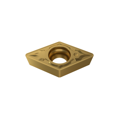 Picture of YG-1 DCMT 32.52UG YG801 Turning Insert 55.0° TiAlN Carbide 0.078 Corner Radius
