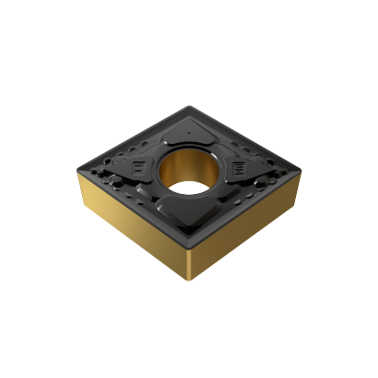 Picture of YG-1 CNMG 431UM YG3030 Turning Insert 80.0° TiCN + Al2O3 Carbide 0.015 Corner Radius