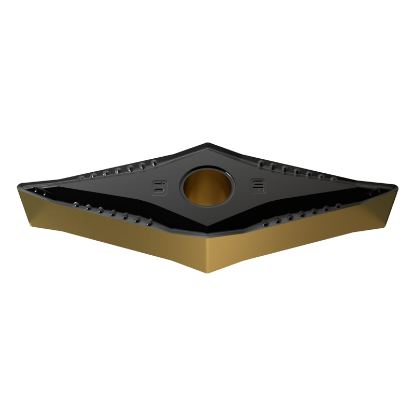 Picture of YG-1 VNMG 331UF YG3030 Turning Insert 35.0° TiCN + Al2O3 Carbide 0.015 Corner Radius