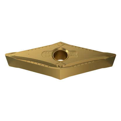 Picture of YG-1 VNMG 331UF YG801 Turning Insert 35.0° TiAlN Carbide 0.015 Corner Radius