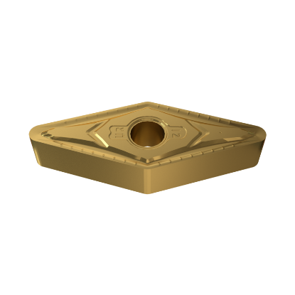 Picture of YG-1 VNMG 333UR YG801 Turning Insert 35.0° TiAlN Carbide 0.046 Corner Radius