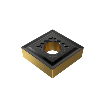 Picture of YG-1 CNMG 431UC YG3020 Turning Insert 80.0° TiCN + Al2O3 Carbide 0.015 Corner Radius