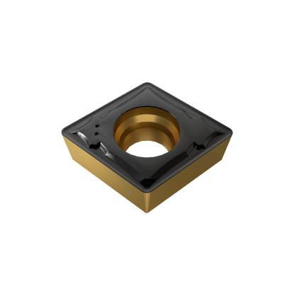 Picture of YG-1 CCMT 432UG YG3030 Turning Insert 80.0° TiCN + Al2O3 Carbide 0.031 Corner Radius