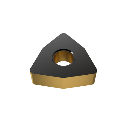 Picture of YG-1 WNMA 433 YG3010 Turning Insert Trigon TiCN + Al2O3 Carbide 0.046 Corner Radius