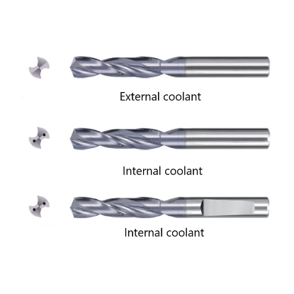 Picture of ZCC 1536SU05C 1270 KDG303 0.5000 DIA Carbide Coolant Drill