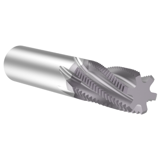 Picture of Thread MILL USA TM10012 Carbide 1" x 12.00TPI UN 0.745 Cut Dia Cylindrical 0.7500 4.000 OAL TIALN