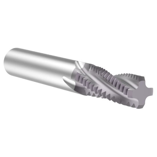Picture of Thread MILL USA TM62511 Carbide 5/8" x 11.00TPI UN 0.470 Cut Dia Cylindrical 0.5000 3.500 OAL TIALN