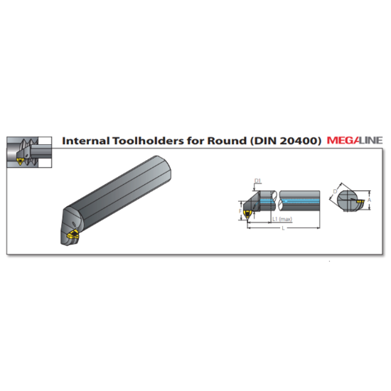 Picture of VARDEX NVRC150-5MG12RD Boring Bar Proprietary
