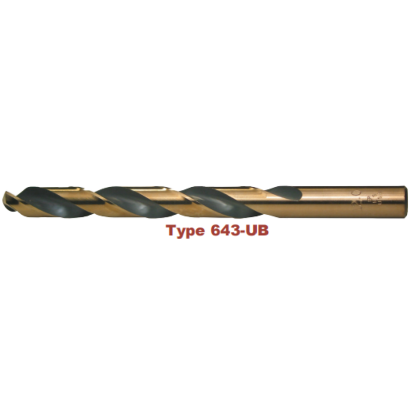 Picture of VIKING 12560 12.90MM Powder Metal Drill Jobbers Length Nitro Carborized