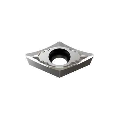 Picture of YG-1 DCGT 32.52AL YG10 Turning Insert 55.0° Carbide 0.078 Corner Radius
