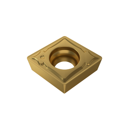 Picture of YG-1 CCMT 432UG YG801 Turning Insert 80.0° TiAlN Carbide 0.031 Corner Radius