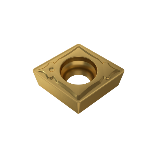 Picture of YG-1 CCMT 432UG YG801 Turning Insert 80.0° TiAlN Carbide 0.031 Corner Radius