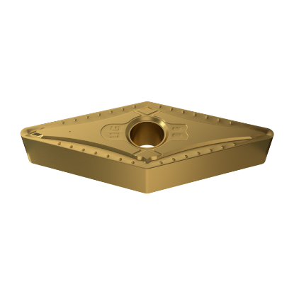 Picture of YG-1 VNMG 332UG YG801 Turning Insert 35.0° TiAlN Carbide 0.031 Corner Radius