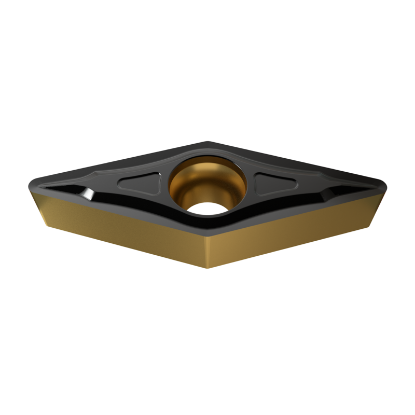 Picture of YG-1 VBMT 332UF YG3010 Turning Insert 35.0° TiCN + Al2O3 Carbide 0.031 Corner Radius