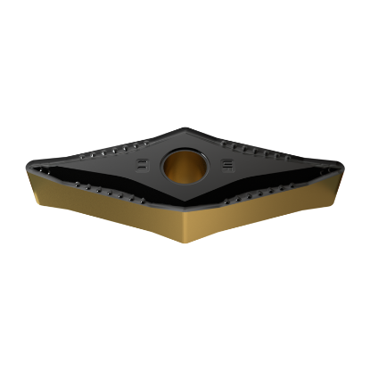 Picture of YG-1 VNMG 332UF YG3010 Turning Insert 35.0° TiCN + Al2O3 Carbide 0.031 Corner Radius
