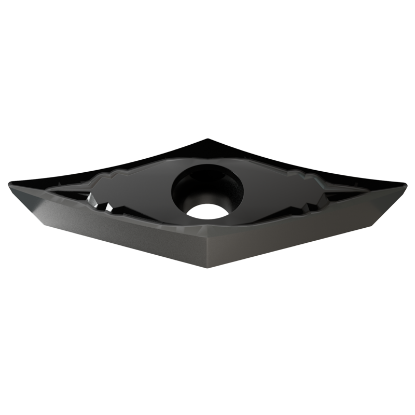 Picture of YG-1 VCGT 331AL YG100 Turning Insert 35.0° DLC Carbide 0.015 Corner Radius
