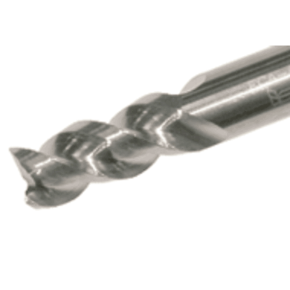 Picture of TUNGALOY TECA050B3-14C06-57 KS15F DIA 5MM SH 0.2362 LOC 0.5510 OAL 2.2441 End Mill Standard Flute Variable Helix Carbide Uncoated Single End Corner Radius 0.0079 0.20MM TUNG MEISTER