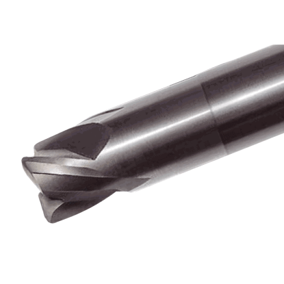 Picture of TUNGALOY TCFF200A3-15/40C20-93 FX510 DIA 20MM SH 0.7874 LOC 0.0394 OAL 3.6614 End Mill Standard Flute Standard Helix Ceramic Uncoated Single End Corner Radius 0.0984 2.50MM TUNG MEISTER