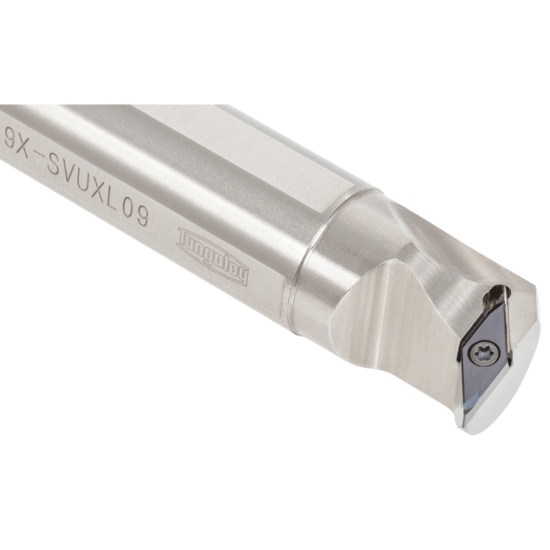 Picture of TUNGALOY JS19G-SVUXL09 Boring Bar 35.0° Insert Posi,U style, 93deg Approach , Steel Round 0.750 Shank