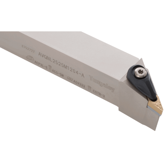 Picture of TUNGALOY AVJNR162.33-A Stick Tool 35.0° Insert EcoTurn Toolholders , Neg,J style, 93deg Approach , Steel Square 1.000 Shank
