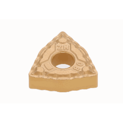 Picture of TUNGALOY WNMG432 ZM T9235 Insert Trigon TI + Al2O3 0.031 Corner Radius