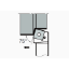 Picture of TUNGALOY HSRNL4040R Stick Tool Square Insert Neg,B/R style, 75deg Approach , Steel Square 1.574 Shank