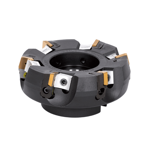 Picture of TUNGALOY TGP5105RIA Milling Cutter 75.0° 4.921 Cutter Diameter Shell Arbor 1.5000 6 Flute