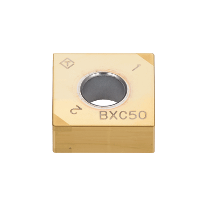 Picture of TUNGALOY 4QP-SNGA431 BXC50 Insert Square TiN 0.016 Corner Radius