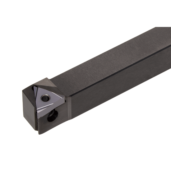 Picture of TUNGALOY JTTANR1216K16 Swiss Stick Tool Triangle Insert Neg,A style, 91deg Approach , Steel Square 0.629 Shank