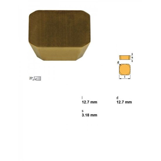 Picture of CANELA Tool SEKN53AFSN-4DPM25 Milling Insert Square