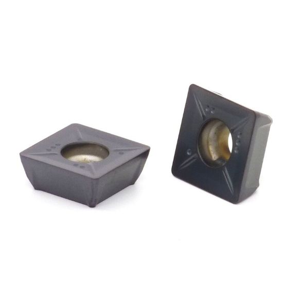 Picture of DAPRA SXEH432-T DMP25-TCI Milling Insert Square 0.031 Corner Radius AlCrN
