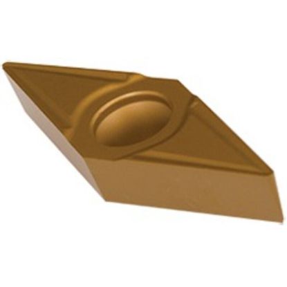 Picture of DORIAN VBMT331 PEF DPC25UT Turning Insert 35.0° 0.015 Corner Radius Carbide Al2O3 + TiCN + Al2O3 + TiCN