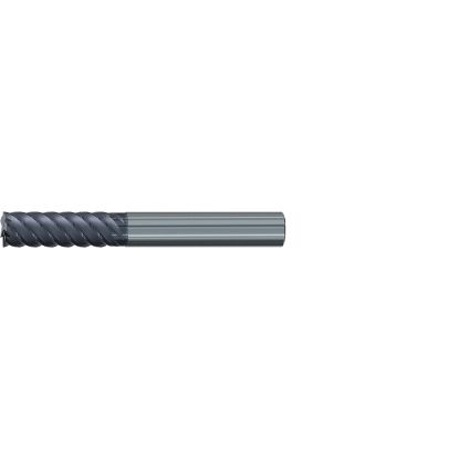 Picture of EMUGE 1828A.0500 DIA 1/2 SH 0.50 LOC 1.50 OAL 3.7500 End Mill Standard Flute High Helix Carbide TiAlN Single End Square Sharp Hard-Cut
