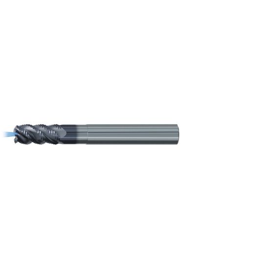 Picture of EMUGE 2616AZ.008 DIA 8MM SH 0.3150 LOC 0.7480 OAL 2.6772 End Mill Carbide TiAlN Single End Square0.0394 1.00MM Multi-Cut