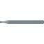Picture of EMUGE 2639.2001 DIA 2MM SH 0.2362 LOC 0.0512 OAL 1.9685 End Mill Torus Standard Helix CBN Uncoated Single End Corner Radius 0.0039 0.10MM Micro