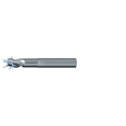 Picture of EMUGE 2890 Z.025040 DIA 25MM SH 0.9843 LOC 1.1811 OAL 4.9213 End Mill Standard Flute/With Coolant Variable Helix Carbide Uncoated Single End Corner Radius 0.1575 4.00MM Alu-Cut