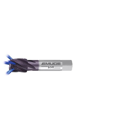 Picture of EMUGE AW889300.5769 Tap 1-11.50TPI Pipe NPT/NPTF/ANPT ANSI/ANSI 2.0P-3.0P Coolant Carbide HSSE TiCN