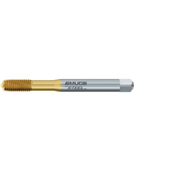 Picture of EMUGE B0911400.0276 Tap Mod Bottom M10-1.00MM 6H Metric DIN/DIN HSSE TiN