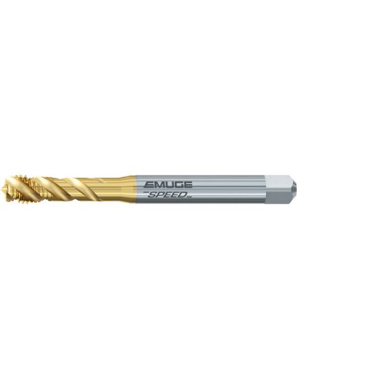 Picture of EMUGE B3600F01.0100 Tap Mod Bottom M10-1.50MM 6H Metric DIN/DIN HSSE-Powder Metal TiN
