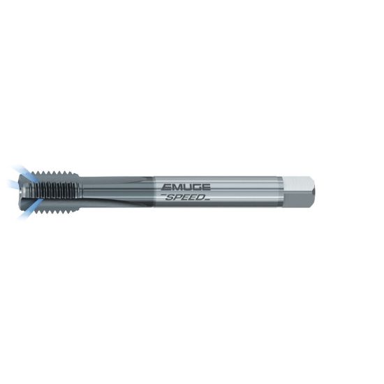 Picture of EMUGE CW179401.5017 Tap 7/8-9.00TPI Mod Bottom NC/UNC DINSI 2.0P-3.0P Coolant Carbide HSSE TiCN