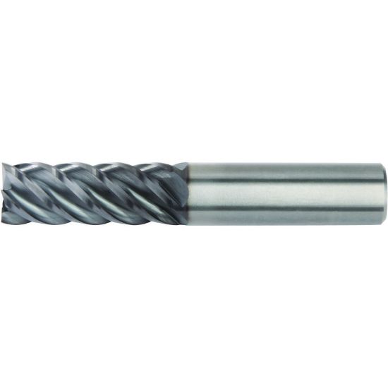 Picture of HANITA/WIDIA 4C0513015ST DIA 1/2 SH 0.50 LOC 1.2500 OAL 3.00 End Mill Standard Flute High Helix Carbide AlTiN Single End Square Sharp WIDIA Series Mills