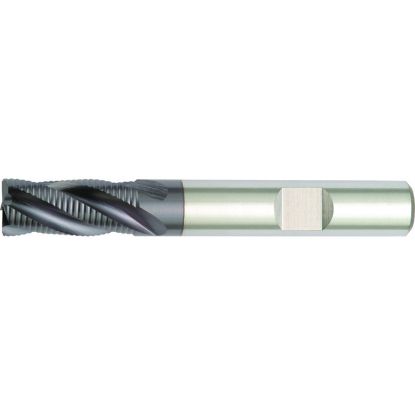 Picture of HANITA/WIDIA TF6T1R13005 DIA 1/2 SH 2.00 LOC 2.00 OAL 4.00 End Mill Powder Metal TiAlN Single End 45.0° Chamfer WIDIA Series Mills