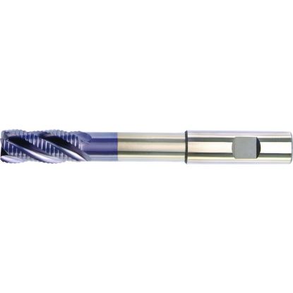 Picture of HANITA/WIDIA TF6TNR19007 DIA 3/4 SH 2.00 LOC 1.6250 OAL 6.2500 End Mill Powder Metal TiAlN Single End 45.0° Chamfer WIDIA Series Mills